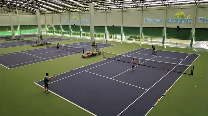 Oceanic Tennis Club tennis court in Phuket